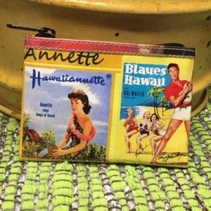 Vintage Aloha Print Coin Purse
